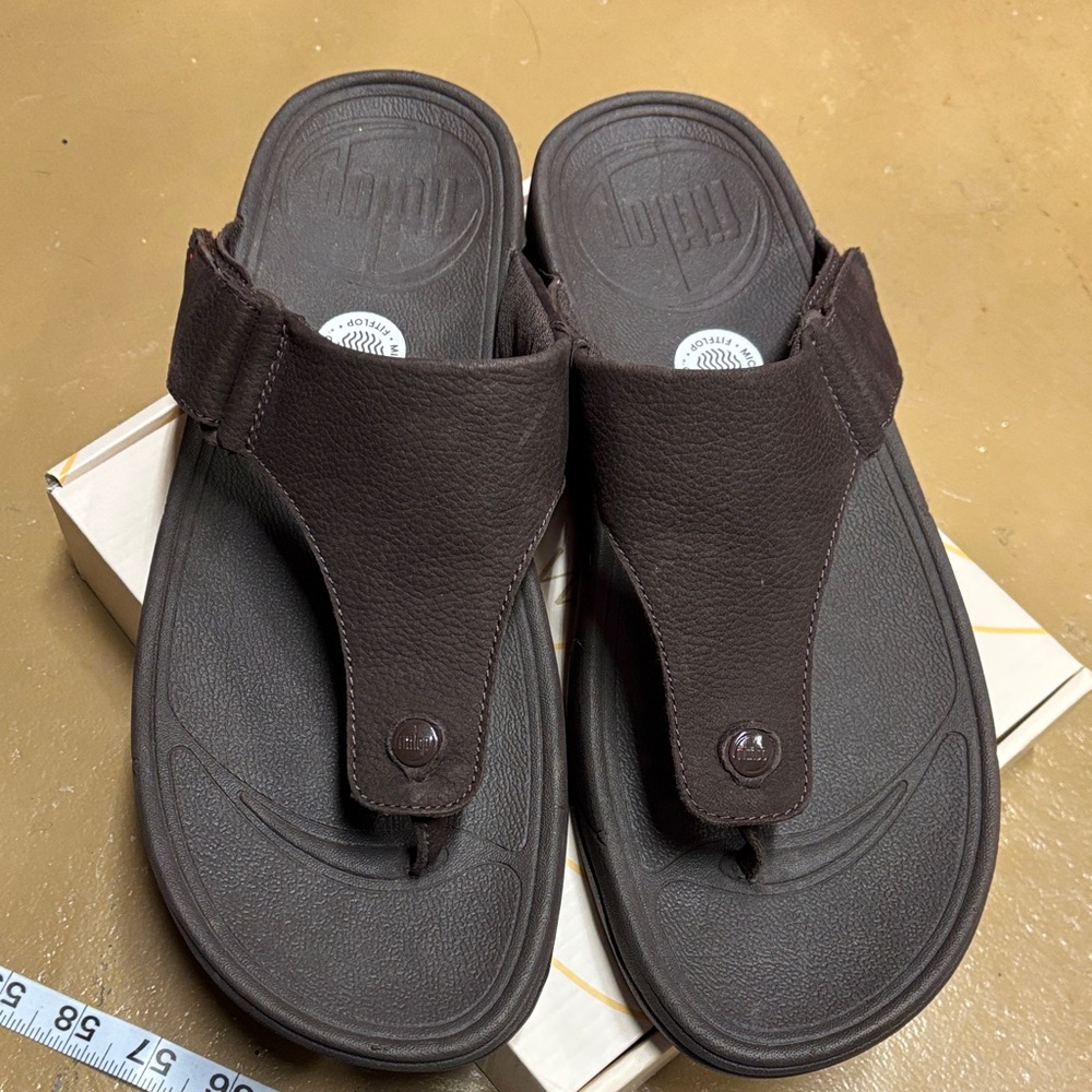 Fitflop Men's Chocolate Brown Sandals